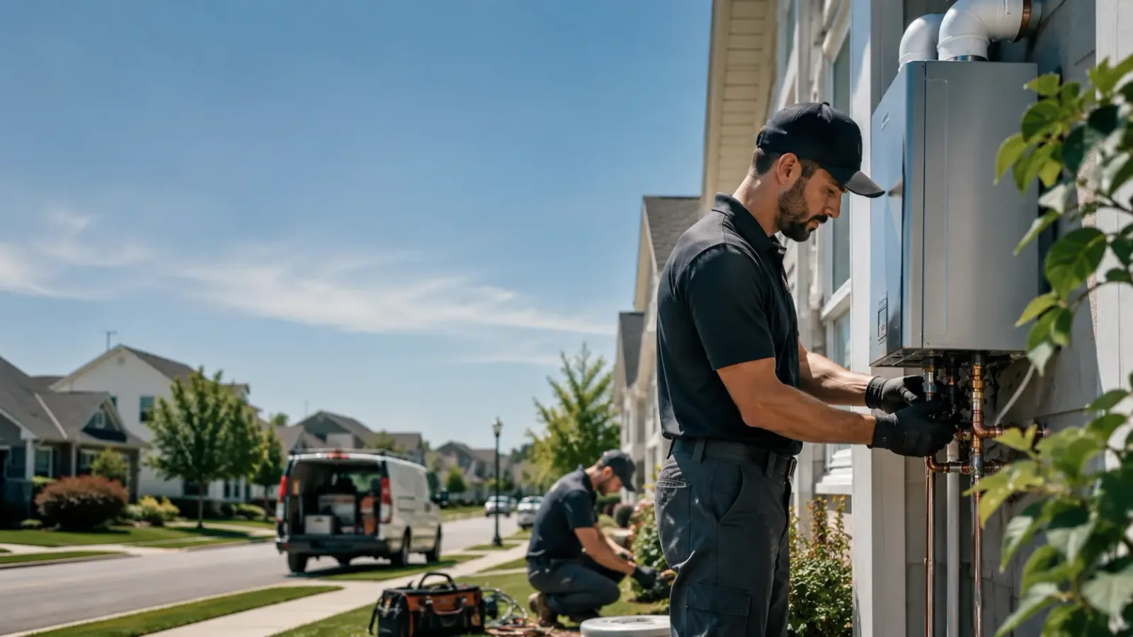 Tankless Water Heater Installation in Ivan, AR